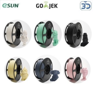 eSUN Refilament PLA Matte Premium 3D Filament Warna Soft Lebih Kuat